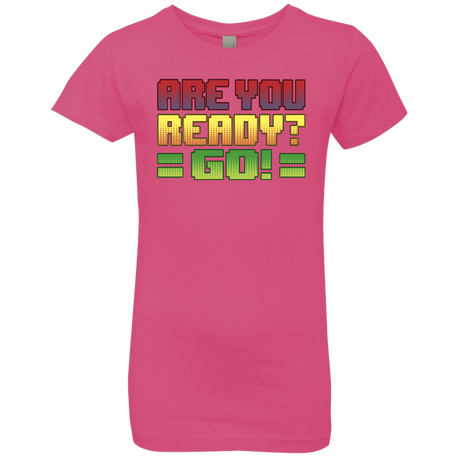 T-Shirts Hot Pink / YXS Ready Girls Premium T-Shirt