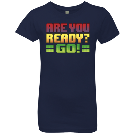 T-Shirts Midnight Navy / YXS Ready Girls Premium T-Shirt