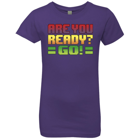 T-Shirts Purple Rush / YXS Ready Girls Premium T-Shirt