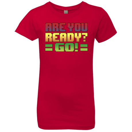 T-Shirts Red / YXS Ready Girls Premium T-Shirt