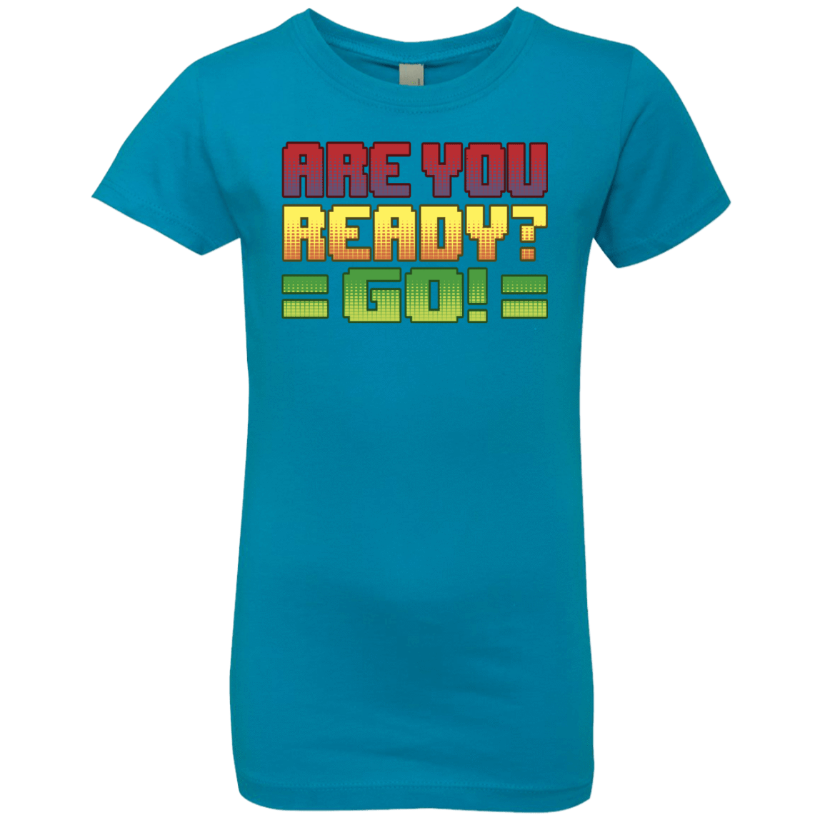 T-Shirts Turquoise / YXS Ready Girls Premium T-Shirt