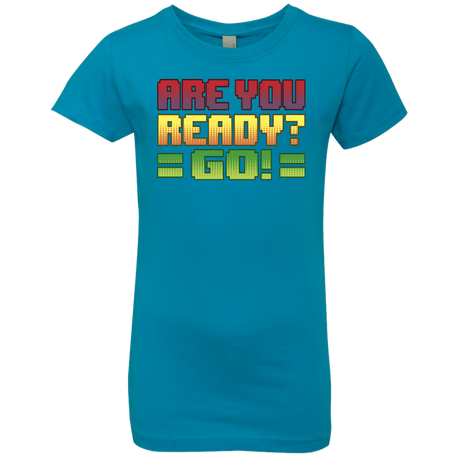 T-Shirts Turquoise / YXS Ready Girls Premium T-Shirt