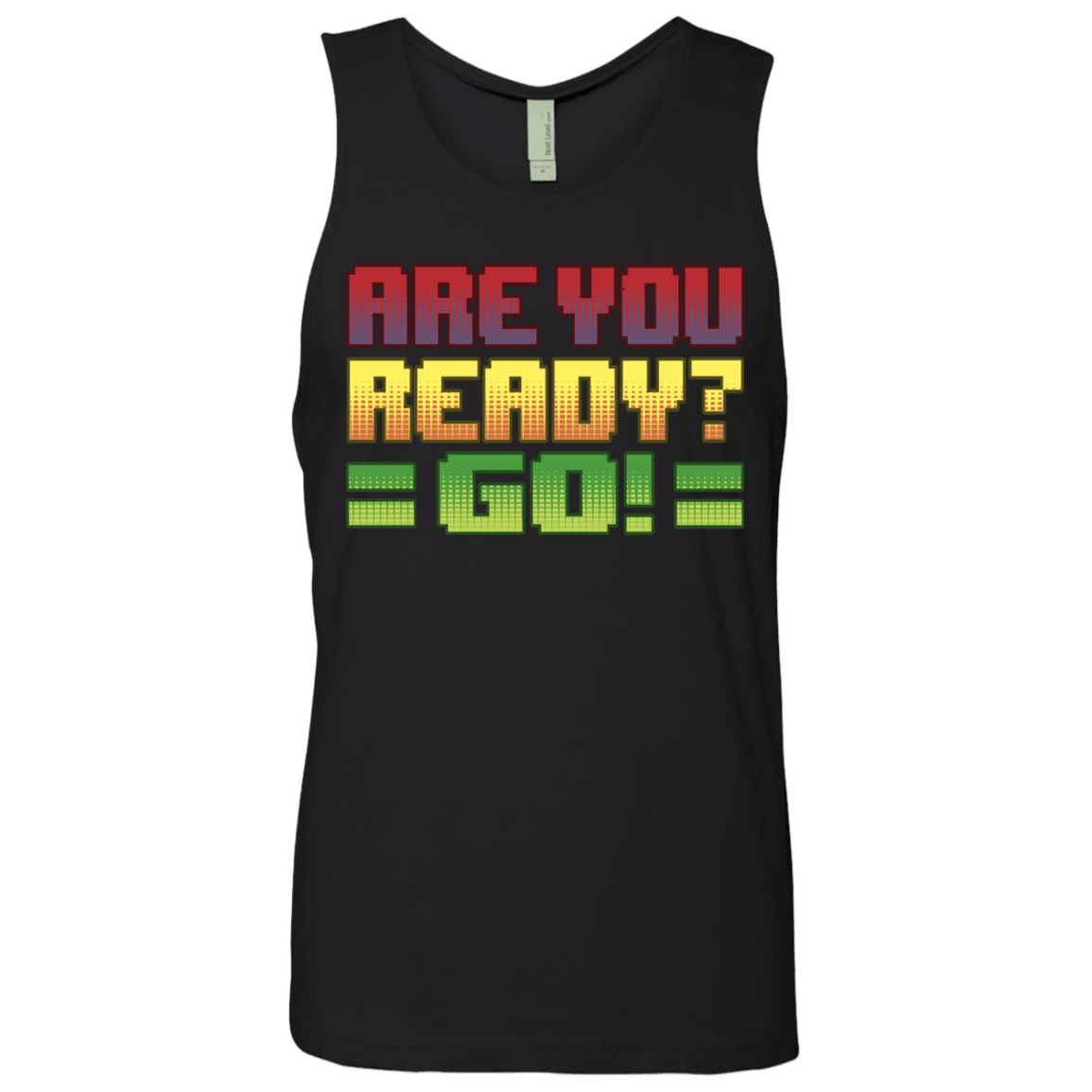 T-Shirts Black / S Ready Men's Premium Tank Top