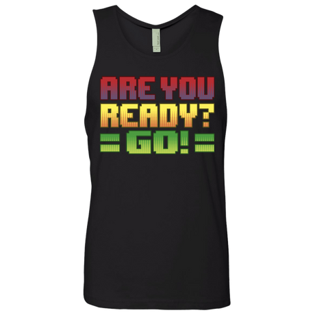 T-Shirts Black / S Ready Men's Premium Tank Top