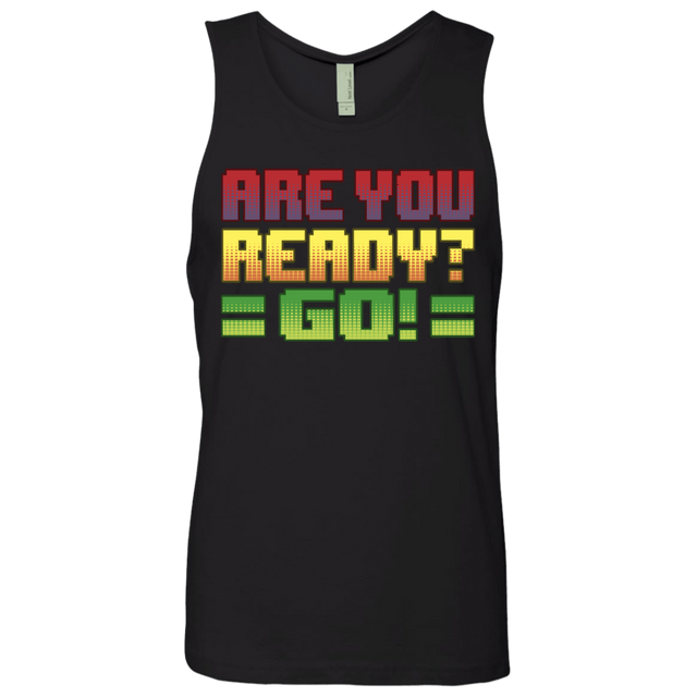 T-Shirts Black / S Ready Men's Premium Tank Top