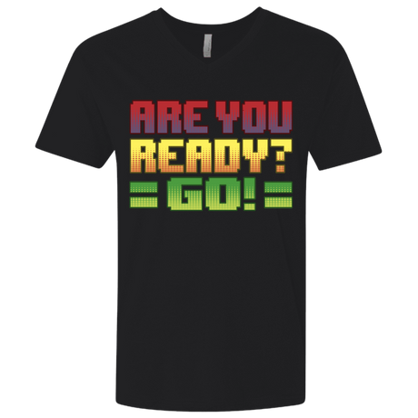 T-Shirts Black / X-Small Ready Men's Premium V-Neck