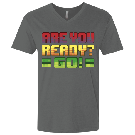 T-Shirts Heavy Metal / X-Small Ready Men's Premium V-Neck