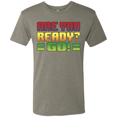 T-Shirts Venetian Grey / S Ready Men's Triblend T-Shirt