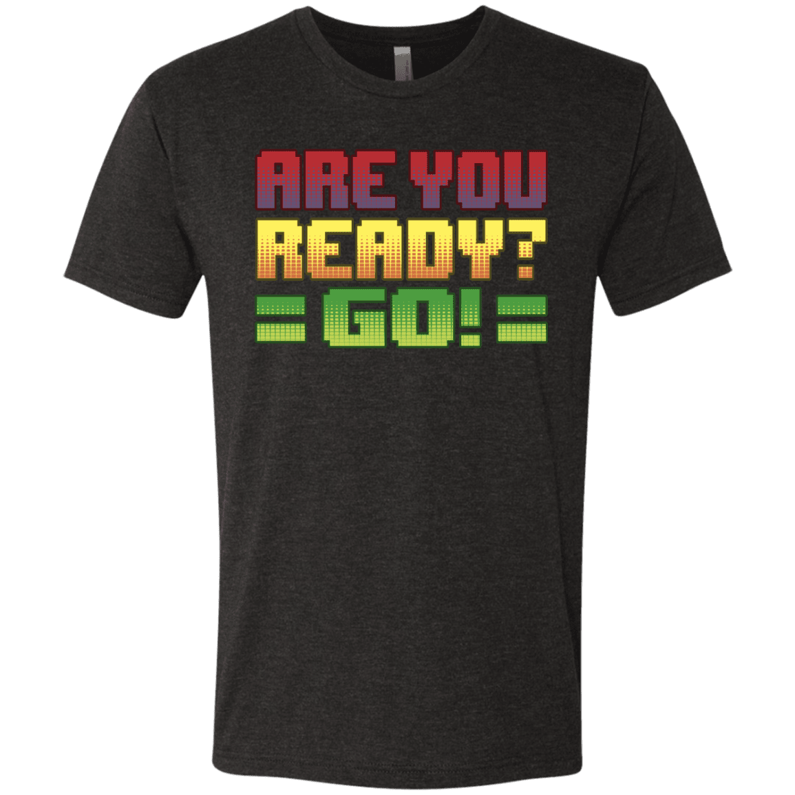 T-Shirts Vintage Black / S Ready Men's Triblend T-Shirt