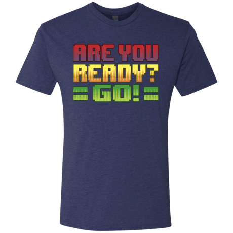 T-Shirts Vintage Navy / S Ready Men's Triblend T-Shirt