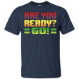 T-Shirts Navy / S Ready T-Shirt