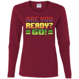 T-Shirts Cardinal / S Ready Women's Long Sleeve T-Shirt