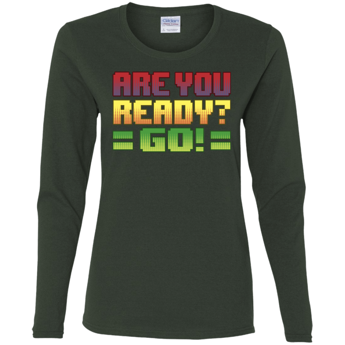 T-Shirts Forest / S Ready Women's Long Sleeve T-Shirt