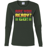 T-Shirts Forest / S Ready Women's Long Sleeve T-Shirt