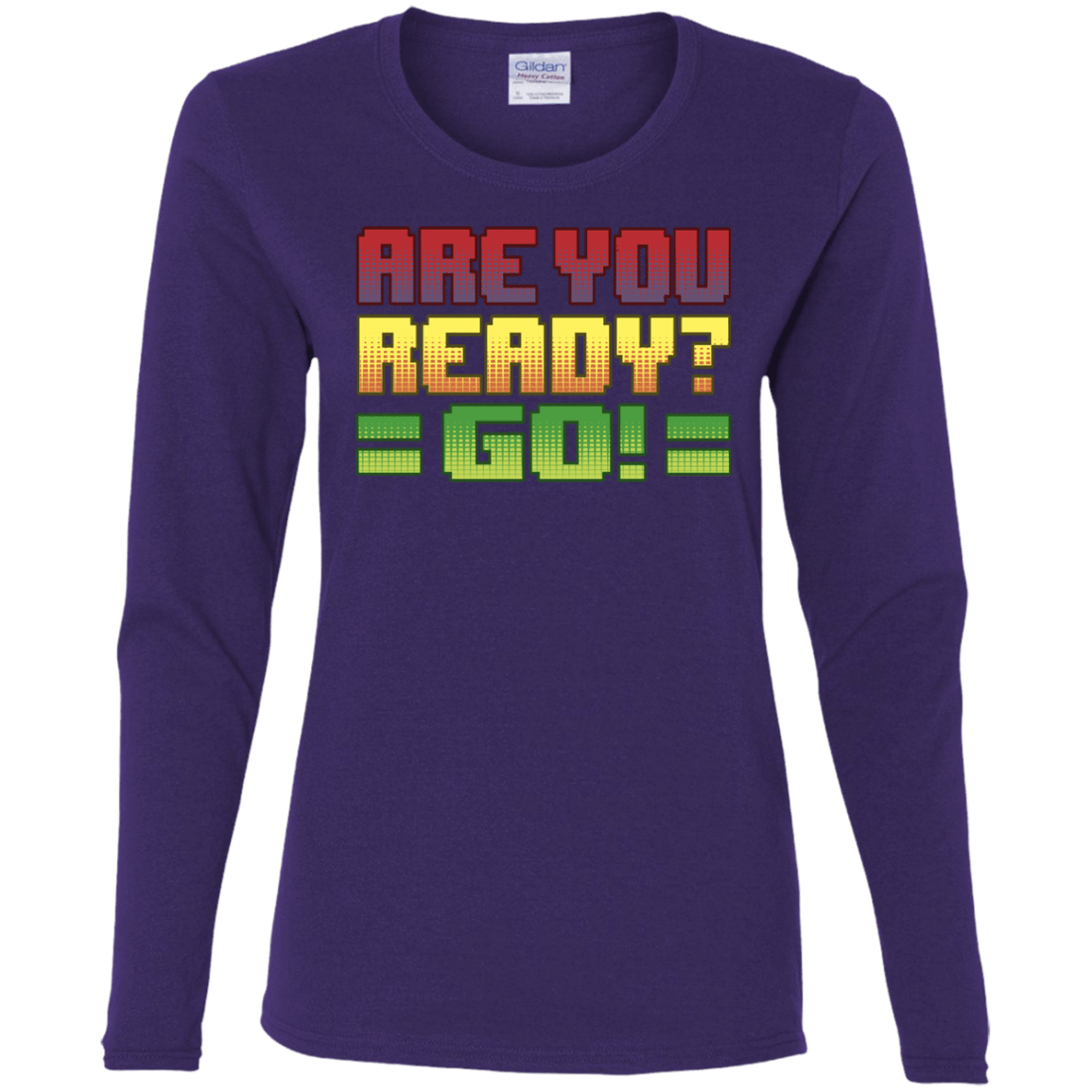 T-Shirts Purple / S Ready Women's Long Sleeve T-Shirt