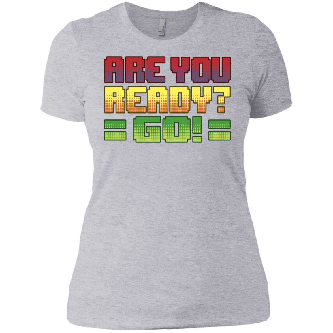 T-Shirts Heather Grey / X-Small Ready Women's Premium T-Shirt