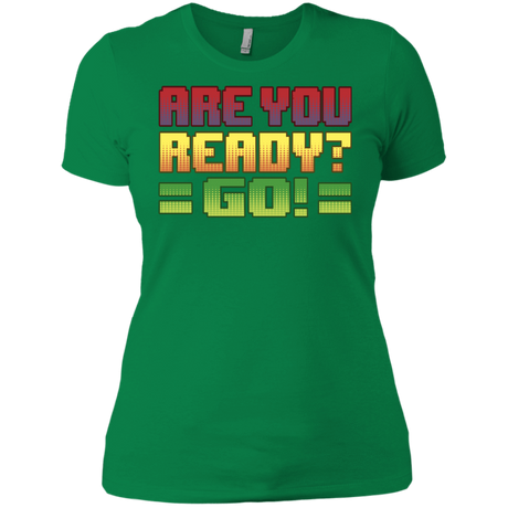 T-Shirts Kelly Green / X-Small Ready Women's Premium T-Shirt