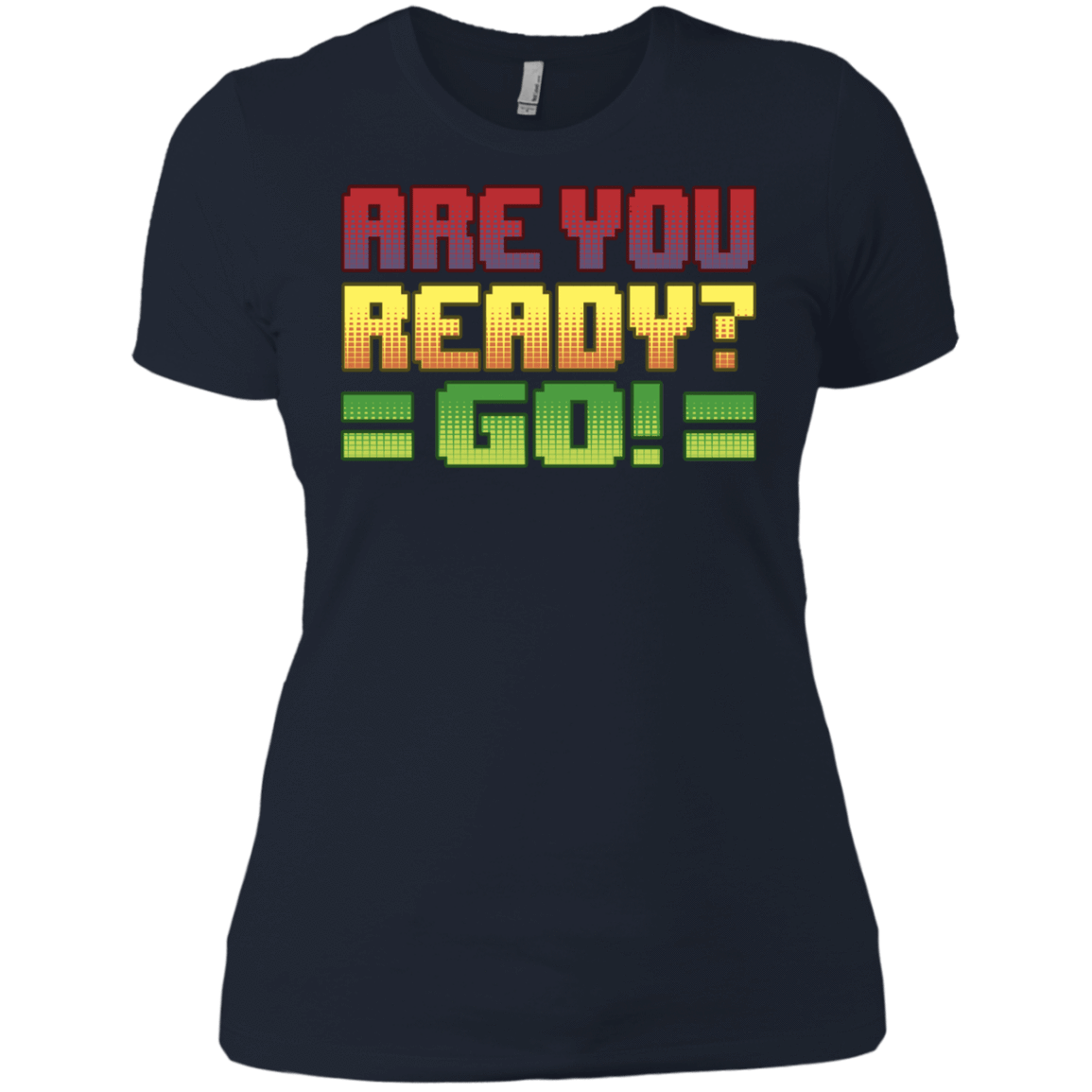 T-Shirts Midnight Navy / X-Small Ready Women's Premium T-Shirt