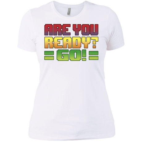 T-Shirts White / X-Small Ready Women's Premium T-Shirt