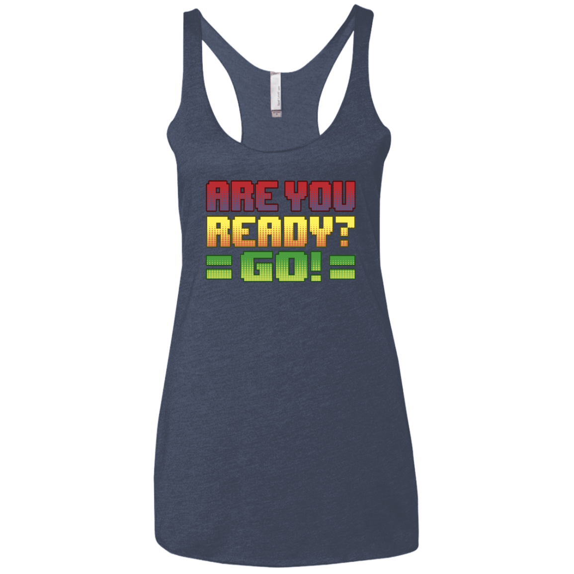 Ready Women's Triblend Racerback Tank