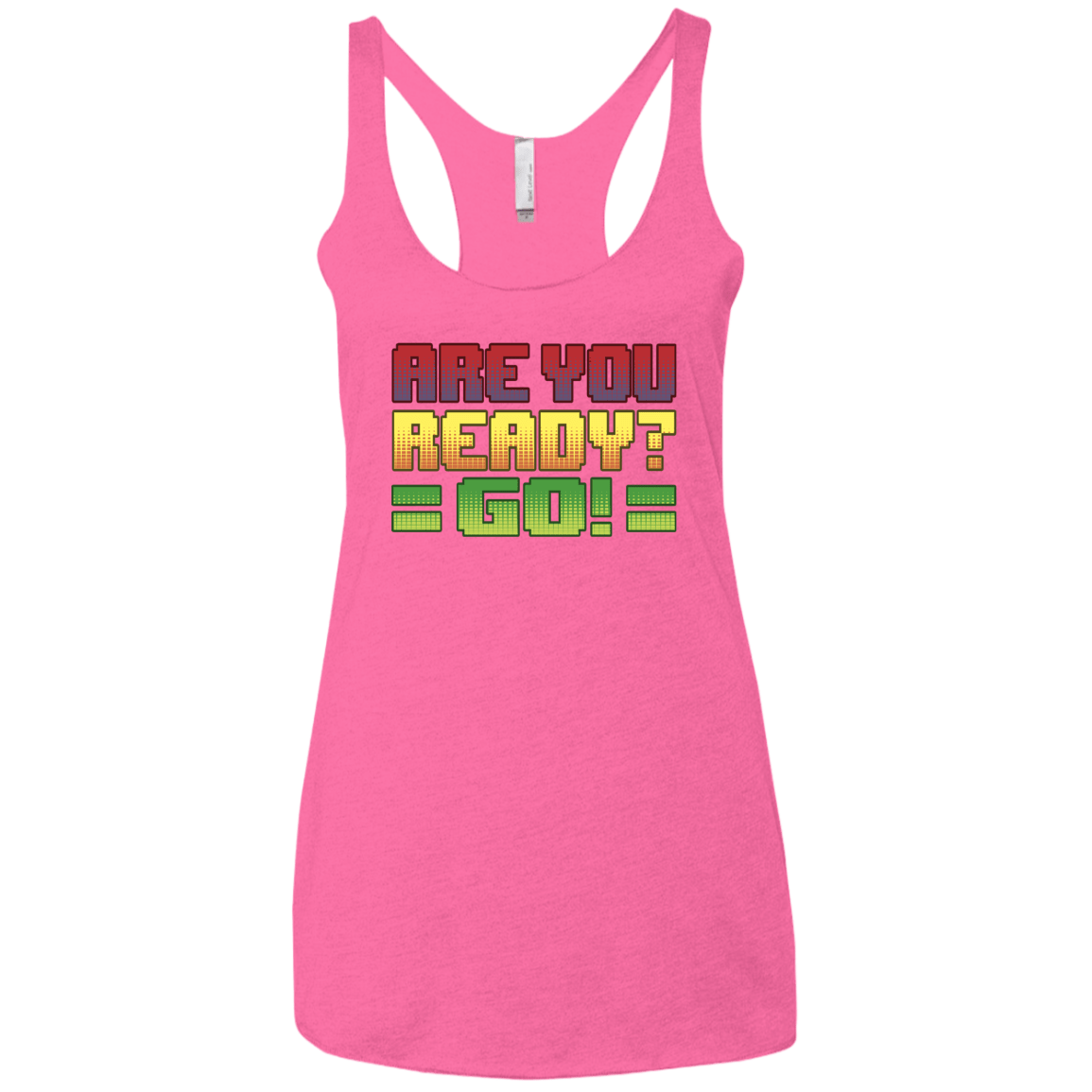 Ready Women's Triblend Racerback Tank