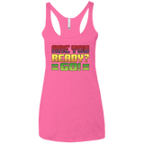 Ready Women's Triblend Racerback Tank