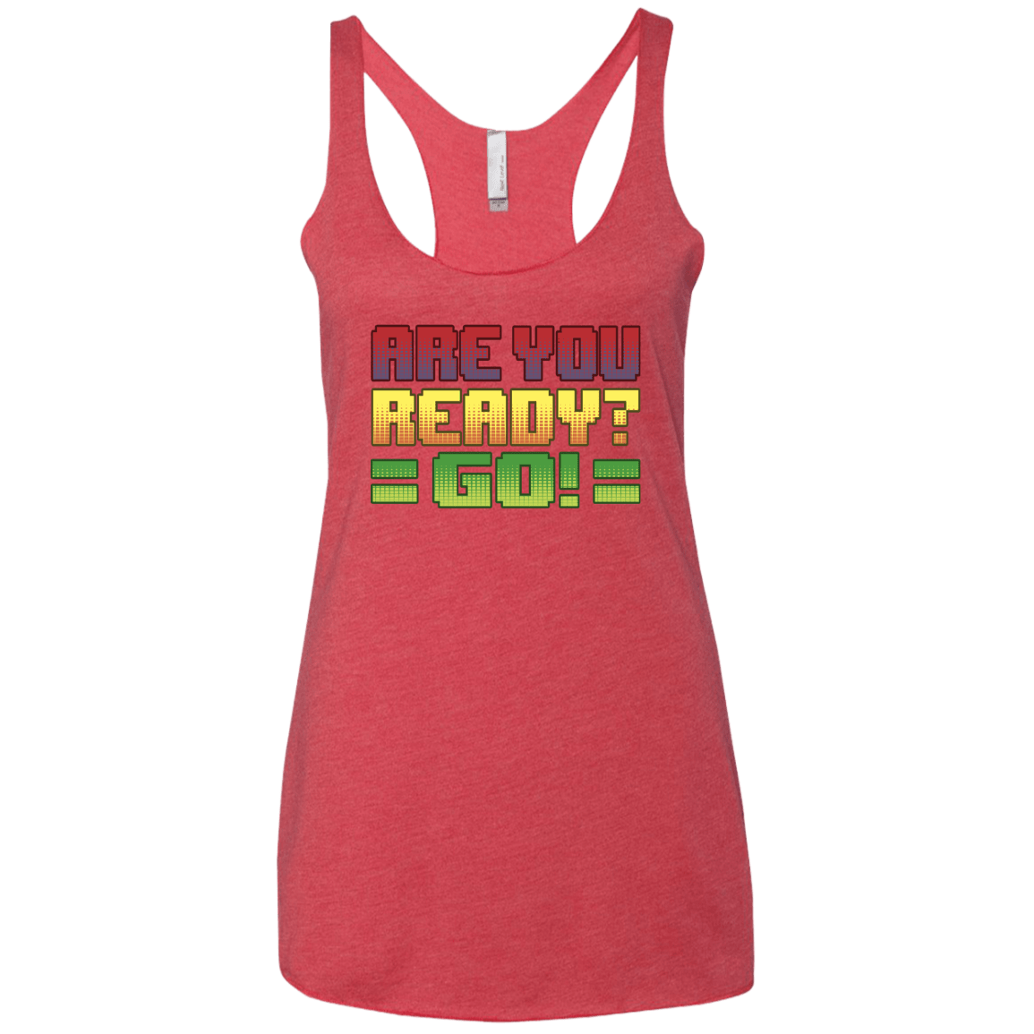 Ready Women's Triblend Racerback Tank