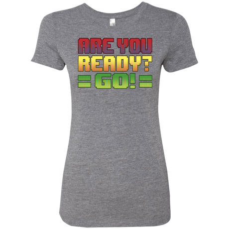 T-Shirts Premium Heather / S Ready Women's Triblend T-Shirt