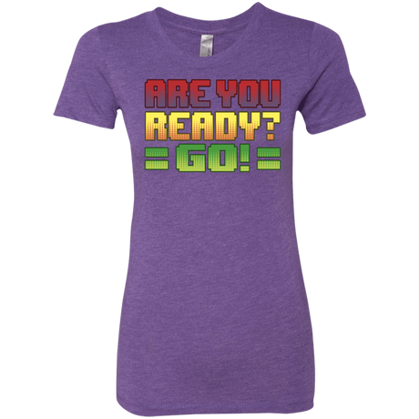T-Shirts Purple Rush / S Ready Women's Triblend T-Shirt