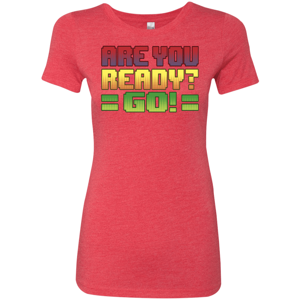 T-Shirts Vintage Red / S Ready Women's Triblend T-Shirt