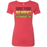 T-Shirts Vintage Red / S Ready Women's Triblend T-Shirt