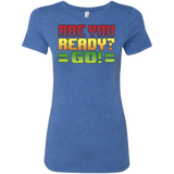 T-Shirts Vintage Royal / S Ready Women's Triblend T-Shirt