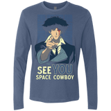 T-Shirts Indigo / Small Real Folk Blues Men's Premium Long Sleeve