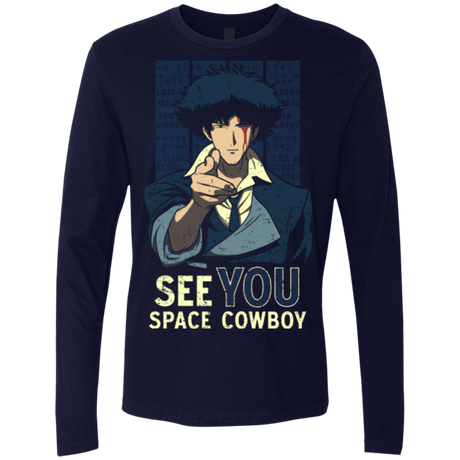 T-Shirts Midnight Navy / Small Real Folk Blues Men's Premium Long Sleeve