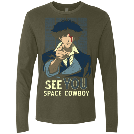 T-Shirts Military Green / Small Real Folk Blues Men's Premium Long Sleeve