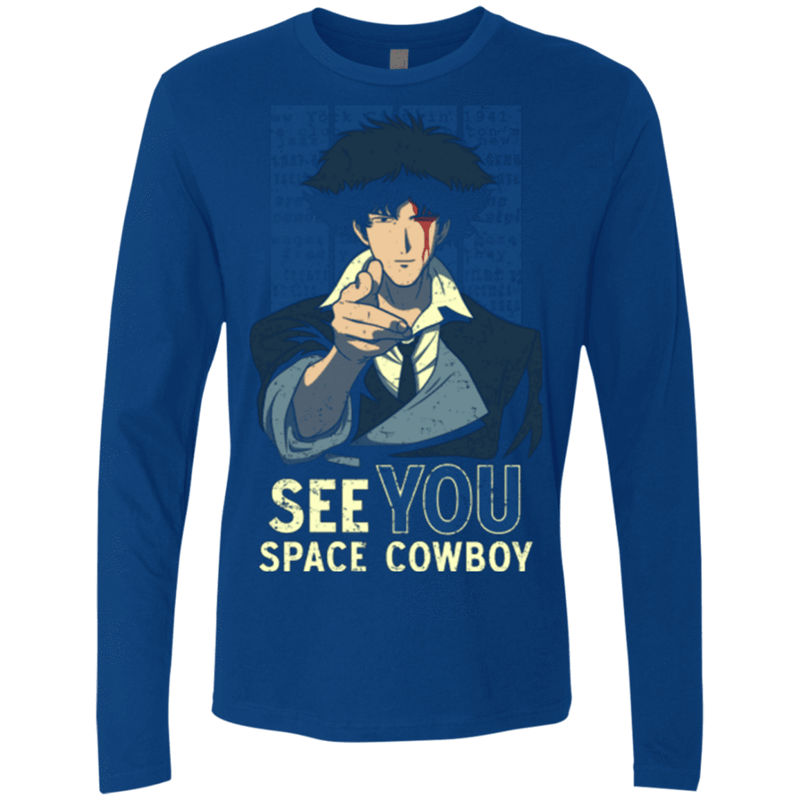 T-Shirts Royal / Small Real Folk Blues Men's Premium Long Sleeve