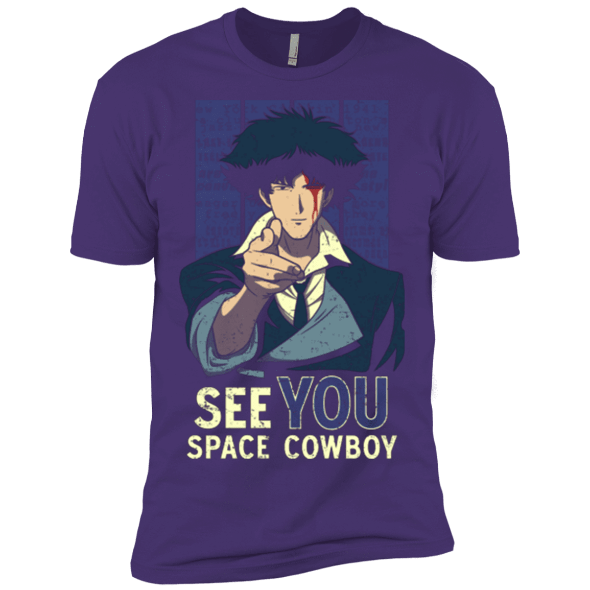 T-Shirts Purple / X-Small Real Folk Blues Men's Premium T-Shirt