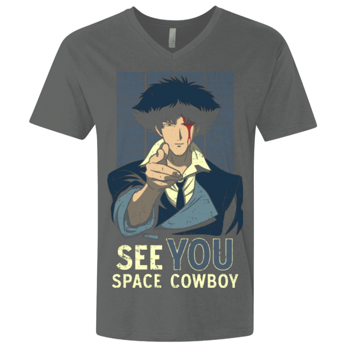 T-Shirts Heavy Metal / X-Small Real Folk Blues Men's Premium V-Neck