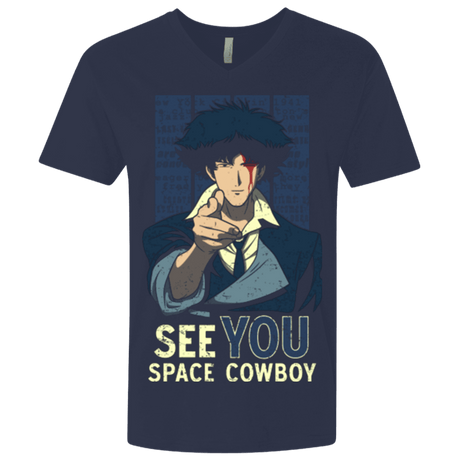 T-Shirts Midnight Navy / X-Small Real Folk Blues Men's Premium V-Neck