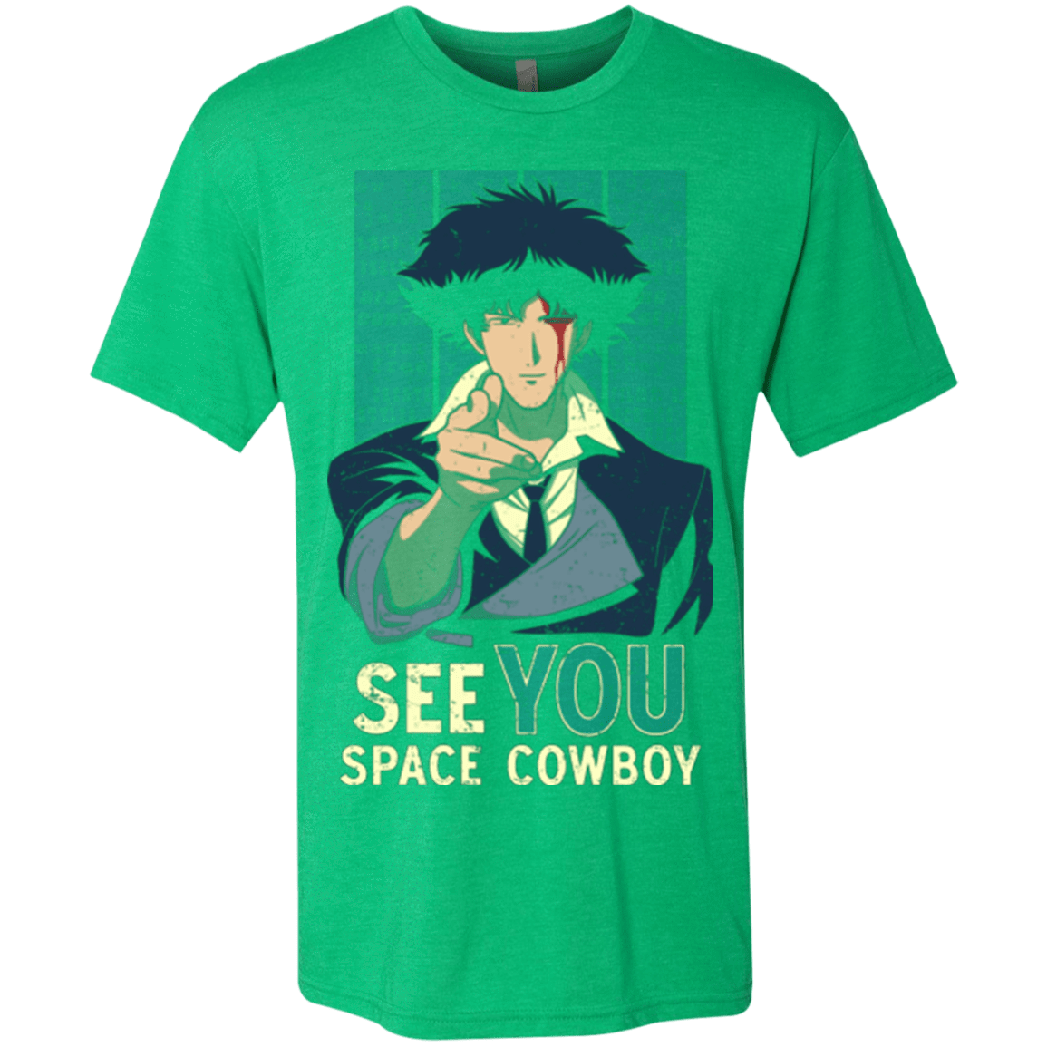 T-Shirts Envy / Small Real Folk Blues Men's Triblend T-Shirt