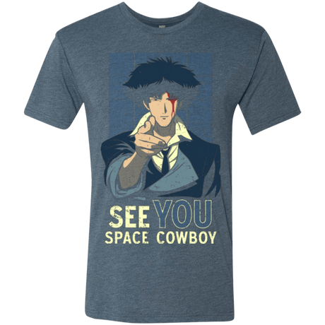 T-Shirts Indigo / Small Real Folk Blues Men's Triblend T-Shirt