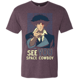 T-Shirts Vintage Purple / Small Real Folk Blues Men's Triblend T-Shirt