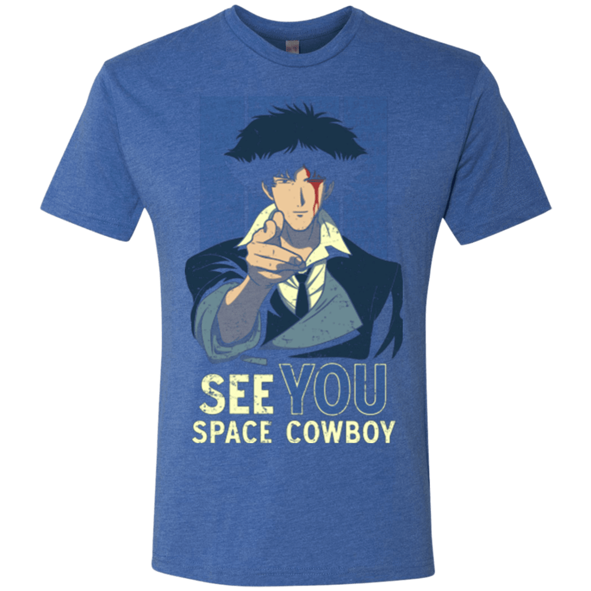 T-Shirts Vintage Royal / Small Real Folk Blues Men's Triblend T-Shirt