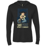 T-Shirts Vintage Black / X-Small Real Folk Blues Triblend Long Sleeve Hoodie Tee