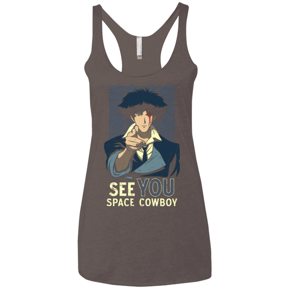 T-Shirts Macchiato / X-Small Real Folk Blues Women's Triblend Racerback Tank