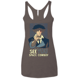 T-Shirts Macchiato / X-Small Real Folk Blues Women's Triblend Racerback Tank