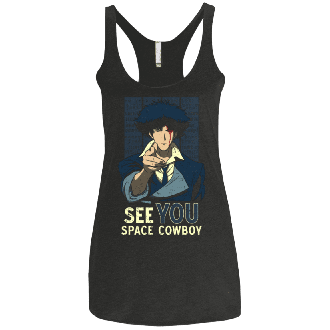 T-Shirts Vintage Black / X-Small Real Folk Blues Women's Triblend Racerback Tank