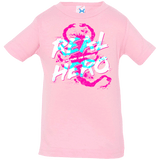 T-Shirts Pink / 6 Months Real Hero Infant Premium T-Shirt