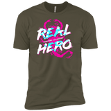 T-Shirts Military Green / X-Small Real Hero Men's Premium T-Shirt