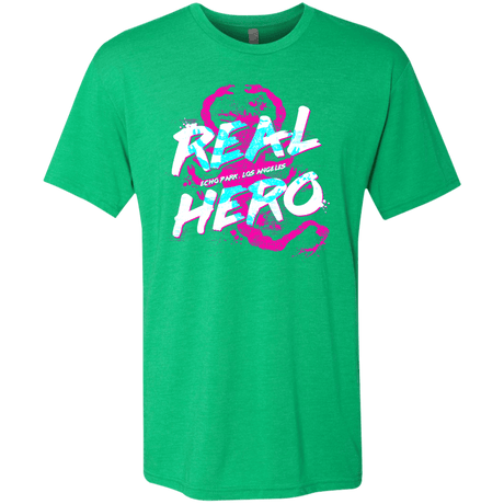 T-Shirts Envy / Small Real Hero Men's Triblend T-Shirt